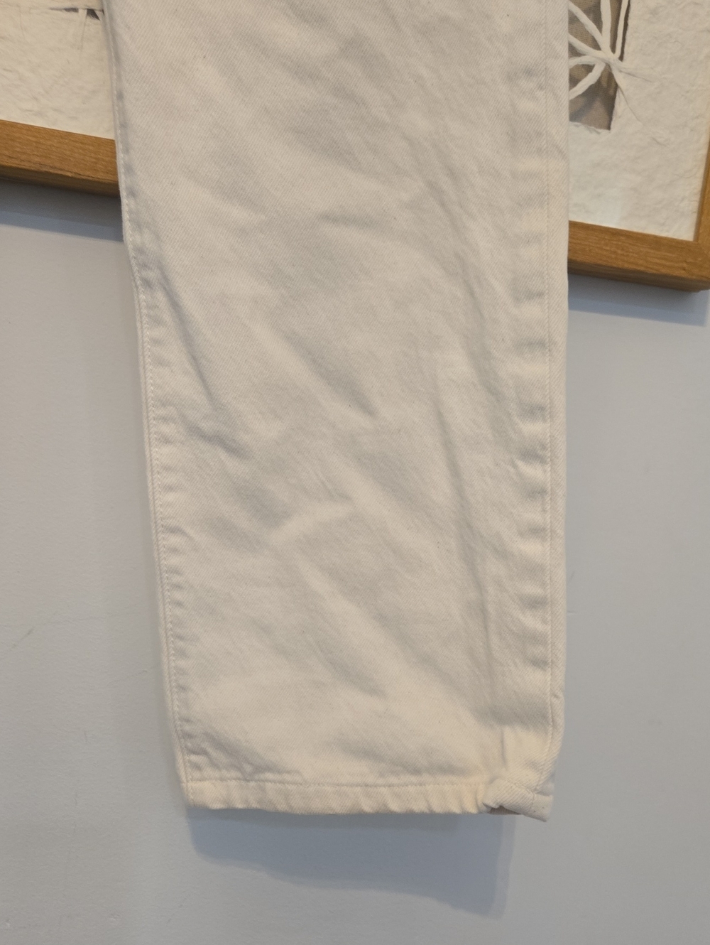 Levi’s 501 ’90s Women’s Jeans Ecru Booper White Button Fly Size 24 - Picture 7 of 12
